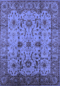 Oriental Blue Traditional Rug, urb627blu