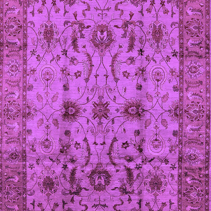Machine Washable Oriental Purple Traditional Area Rugs, wshurb627pur