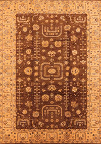 Oriental Orange Traditional Rug, urb628org