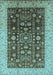 Oriental Light Blue Traditional Rug, urb628lblu