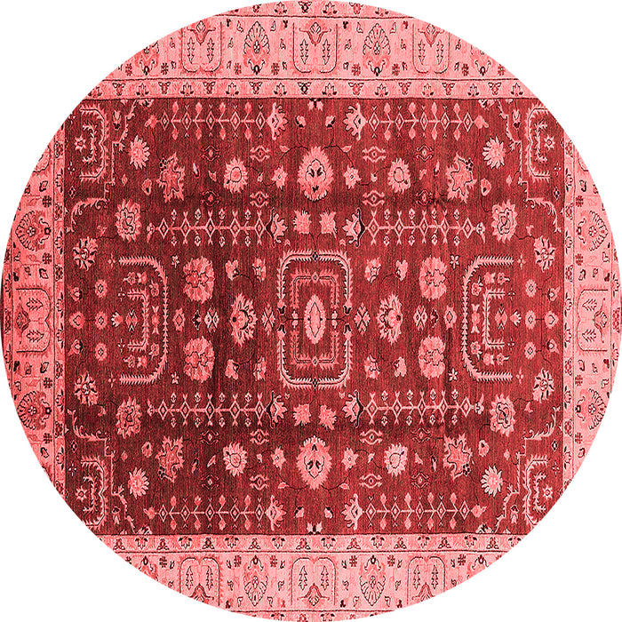 Machine Washable Oriental Red Traditional Rug, wshurb628red