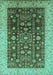 Oriental Turquoise Traditional Rug, urb628turq