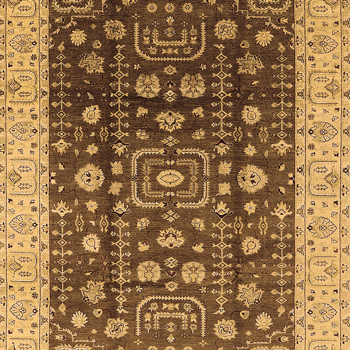 Oriental Brown Traditional Rug, urb628brn