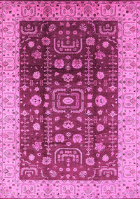 Oriental Pink Traditional Rug, urb628pnk