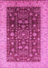 Oriental Pink Traditional Rug, urb628pnk