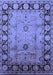 Oriental Blue Traditional Rug, urb629blu