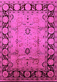 Oriental Pink Traditional Rug, urb629pnk
