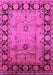 Oriental Pink Traditional Rug, urb629pnk