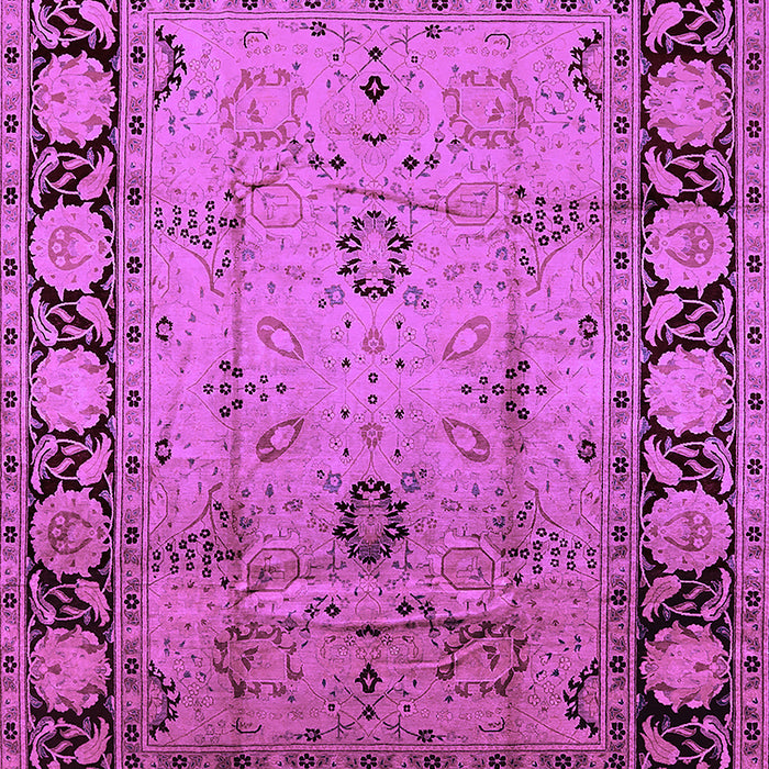 Oriental Purple Traditional Rug, urb629pur