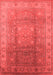 Oriental Red Traditional Area Rugs