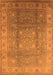Oriental Orange Traditional Rug, urb630org