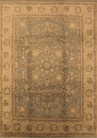 Oriental Brown Traditional Rug, urb630brn