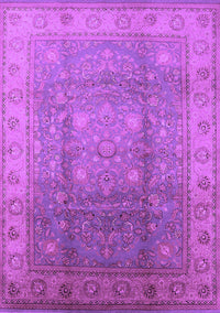 Oriental Purple Traditional Rug, urb630pur