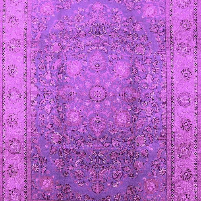 Oriental Purple Traditional Rug, urb630pur