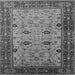 Square Oriental Gray Traditional Rug, urb631gry