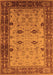 Oriental Orange Traditional Rug, urb631org