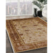 Machine Washable Industrial Modern Mahogany Brown Rug in a Family Room, wshurb631