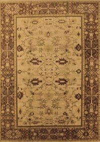 Oriental Brown Traditional Rug, urb631brn
