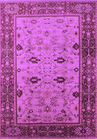 Oriental Purple Traditional Rug, urb631pur