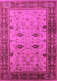Oriental Pink Traditional Rug, urb631pnk