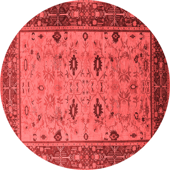 Oriental Red Traditional Rug, urb631red