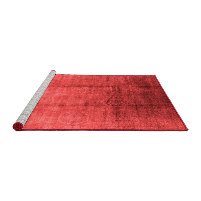 Industrial Red Washable Rugs