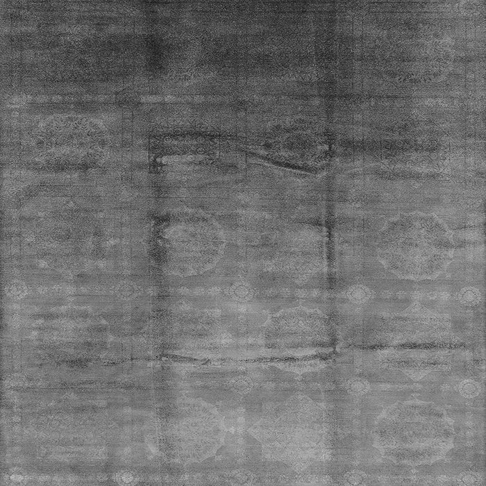 Square Oriental Gray Industrial Rug, urb632gry