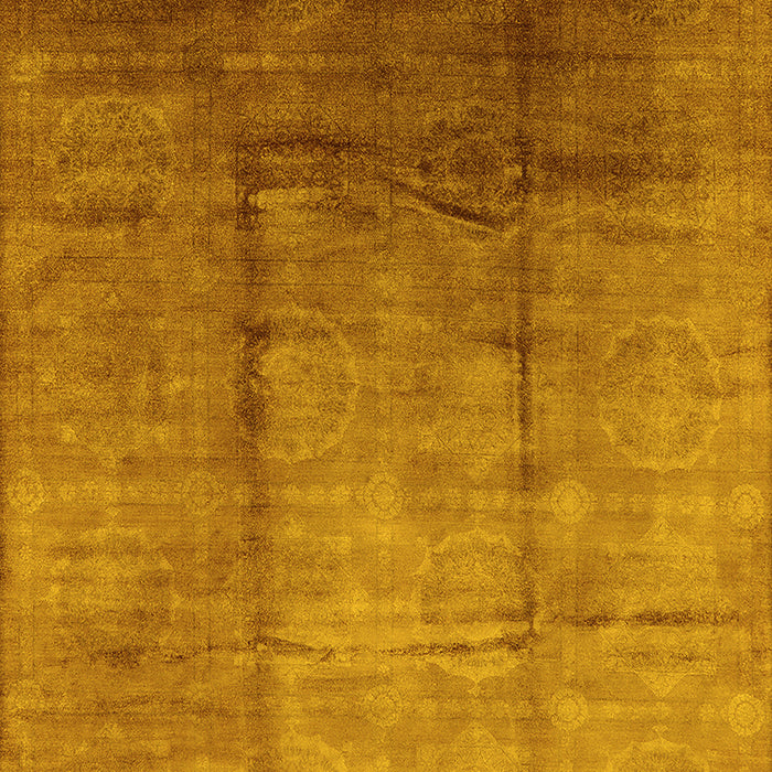 Oriental Yellow Industrial Rug, urb632yw
