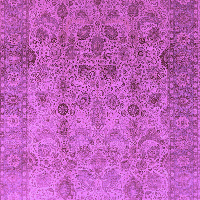 Machine Washable Oriental Purple Traditional Area Rugs, wshurb633pur