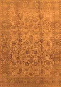 Oriental Orange Traditional Rug, urb633org