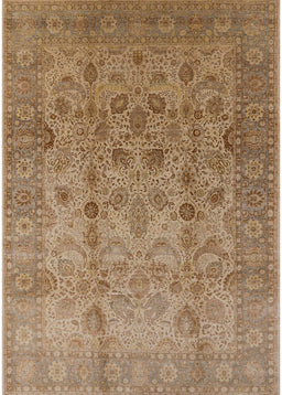 Machine Washable Industrial Modern Light Brown Rug, wshurb633