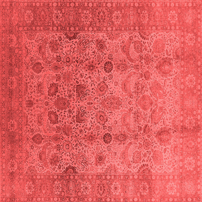 Oriental Red Traditional Rug, urb633red