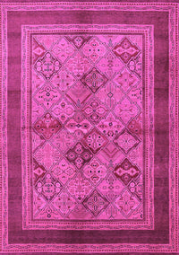 Oriental Pink Industrial Rug, urb634pnk