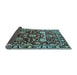 Sideview of Oriental Light Blue Industrial Rug, urb635lblu