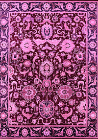 Oriental Pink Industrial Rug, urb635pnk