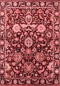 Oriental Red Industrial Rug, urb635red