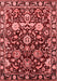 Oriental Red Industrial Area Rugs