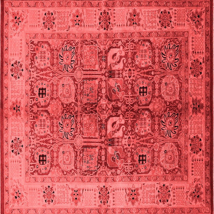 Oriental Red Industrial Rug, urb636red