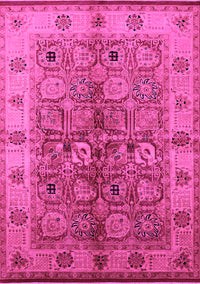 Oriental Pink Industrial Rug, urb636pnk