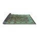 Sideview of Oriental Light Blue Industrial Rug, urb636lblu