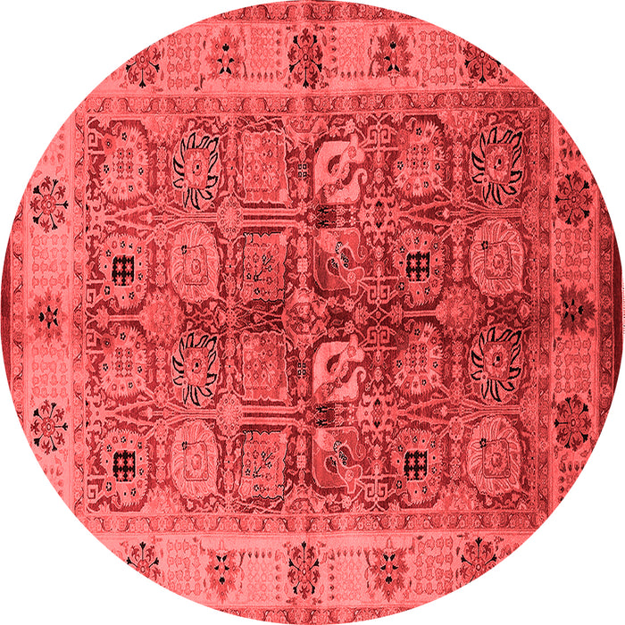 Oriental Red Industrial Rug, urb636red