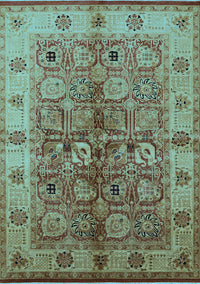 Oriental Light Blue Industrial Rug, urb636lblu