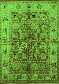 Oriental Green Industrial Rug, urb636grn