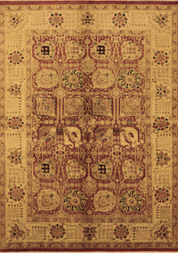 Oriental Brown Industrial Rug, urb636brn