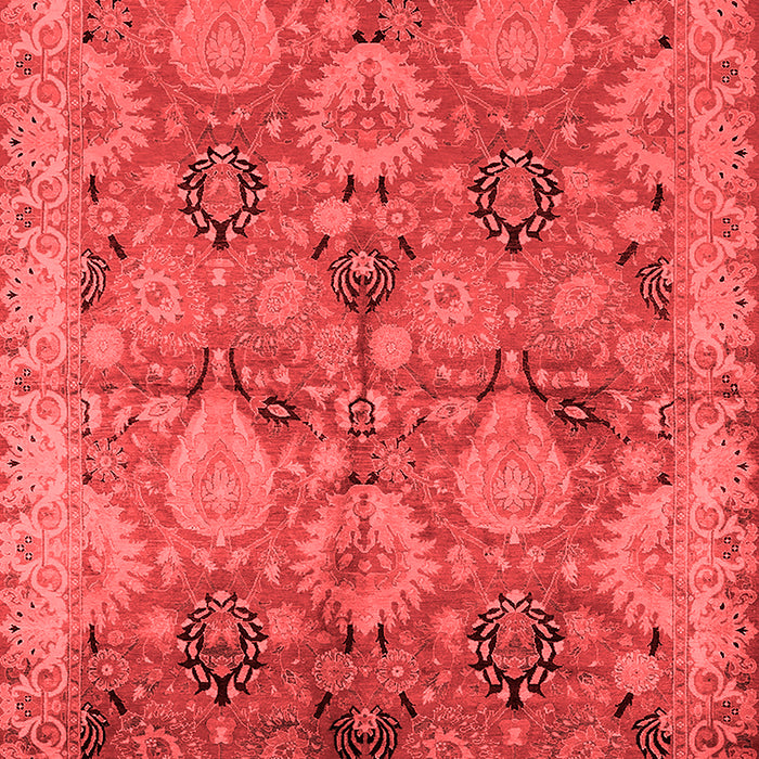 Oriental Red Industrial Area Rugs