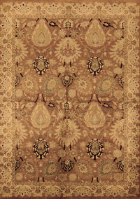 Oriental Brown Industrial Rug, urb637brn