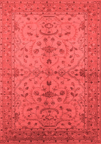 Oriental Red Industrial Rug, urb638red