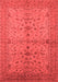 Oriental Red Industrial Area Rugs