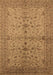 Oriental Brown Industrial Rug, urb638brn