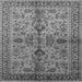 Square Oriental Gray Industrial Rug, urb639gry